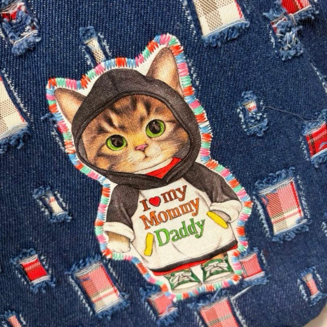 コヤンイサムチョン♡超BIGサンダーちゃん♡ダメージデニム♡チューリップバッグ