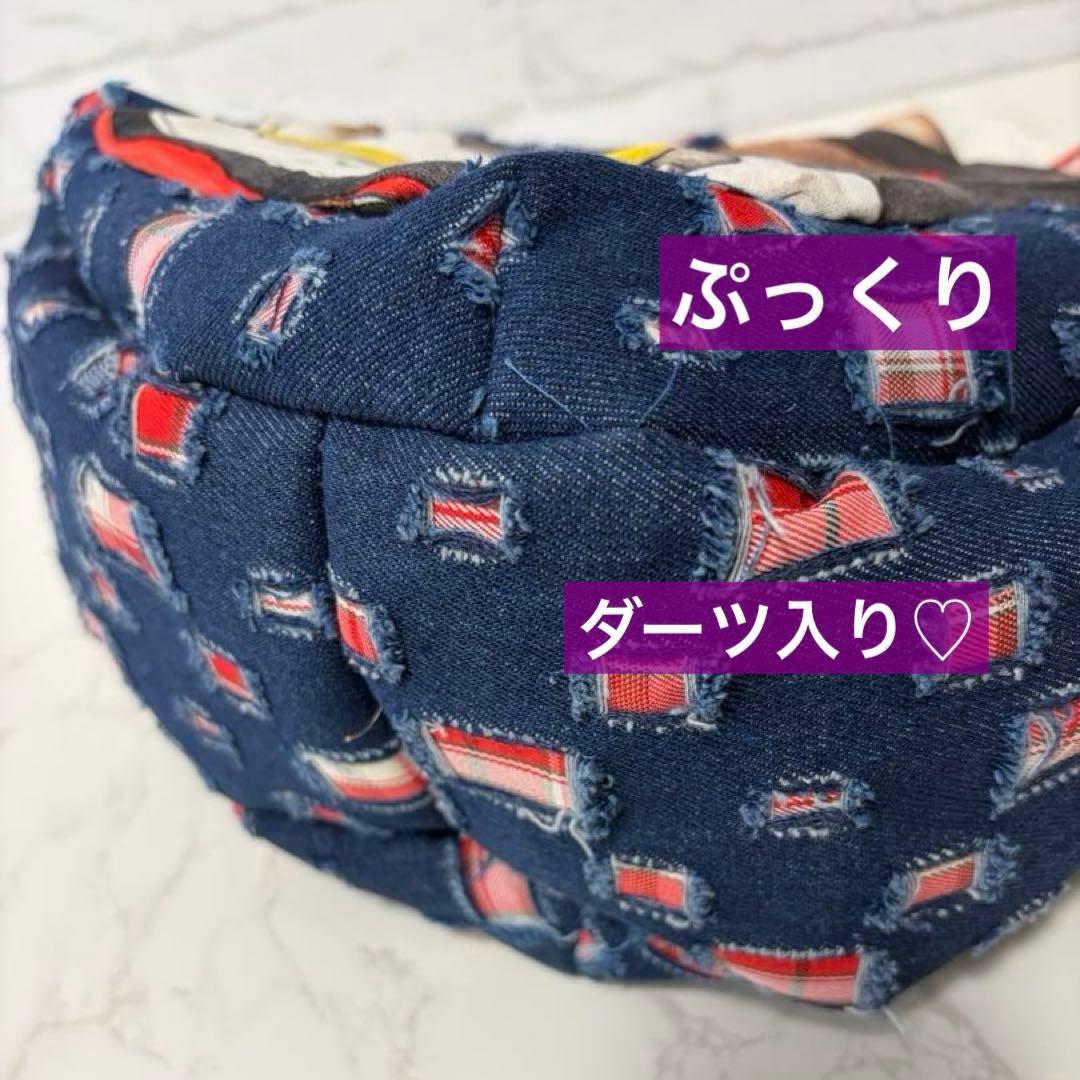 コヤンイサムチョン♡超BIGサンダーちゃん♡ダメージデニム♡チューリップバッグ