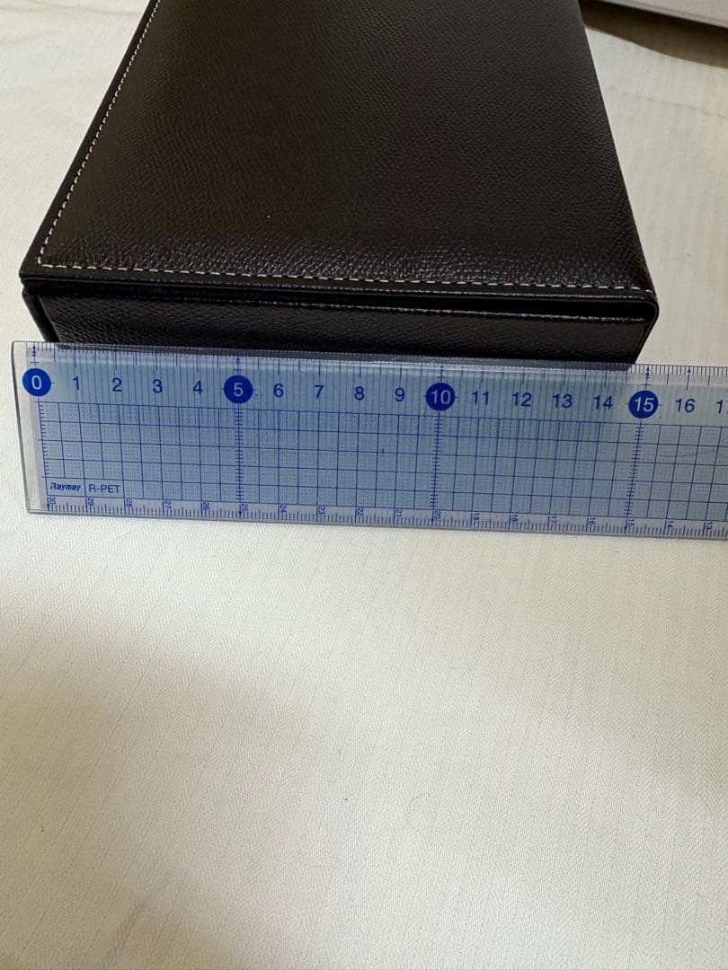 【専用】和光WAKO ステッチオーバーナイターL レザー小物入れ 黒