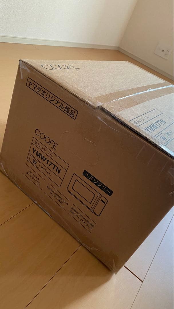 COOFE 新品 電子レンジ YMW17TN ホワイト