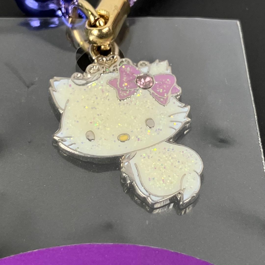 ご当地キティ 北海道限定 チャーミーキティ ラベンダー ストラップ Sanrio