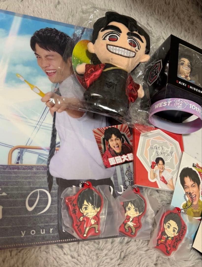 【WEST.】重岡大毅 ちびスト/アクスタ/ステッカー等 14点セット おまけ付