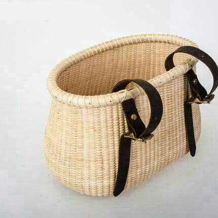 お値下げ 自転車かごナンタケットバスケット お買い物かご 籐バスケット00