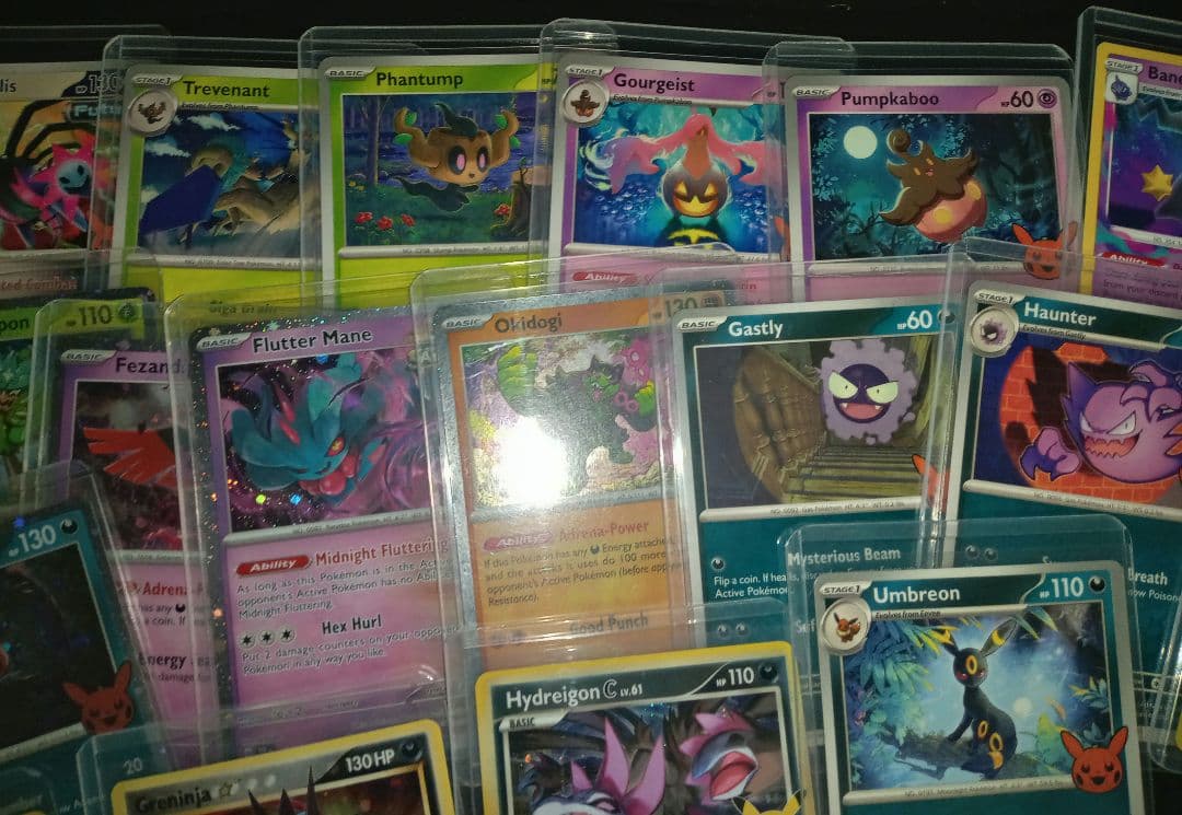 ポケモンカード　ポケカ　海外版　25th　ピカチュウ　ゲンガー　ゲッコウガ