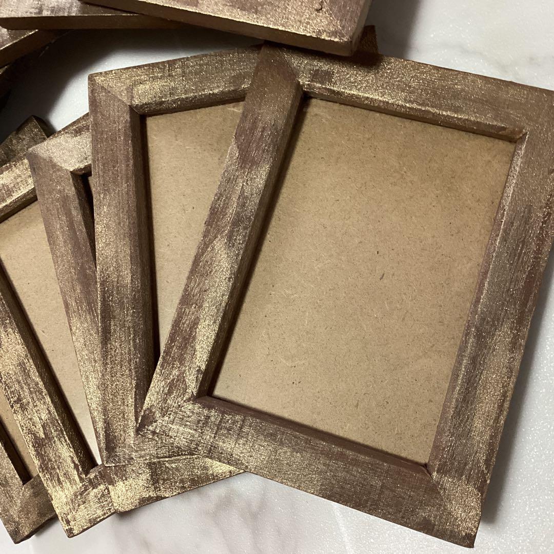 オーダー　アンティーク調フォトフレーム　10コ