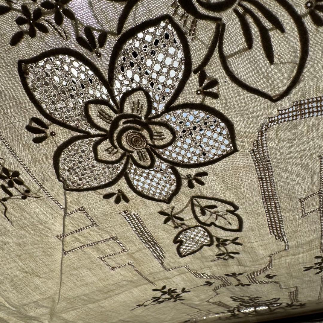 汕頭　大判　テーブルクロス　170cm×210cm