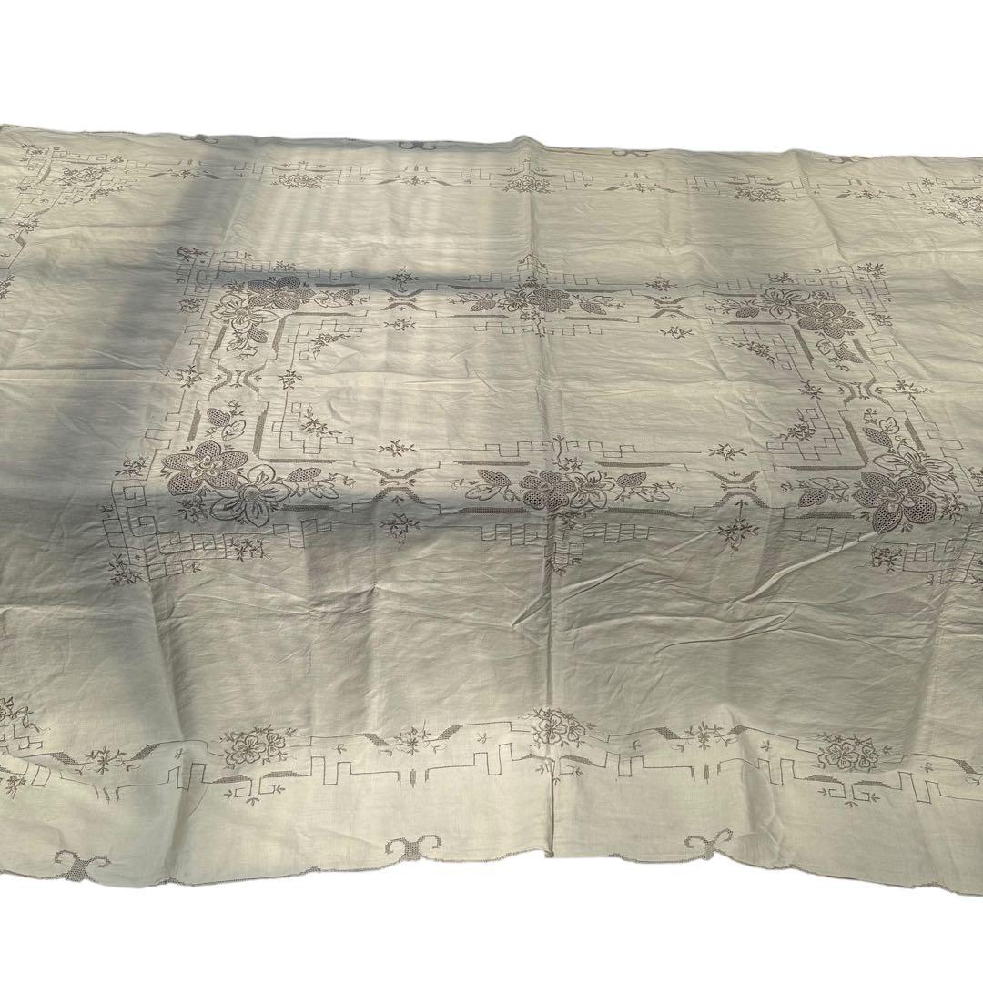 汕頭　大判　テーブルクロス　170cm×210cm