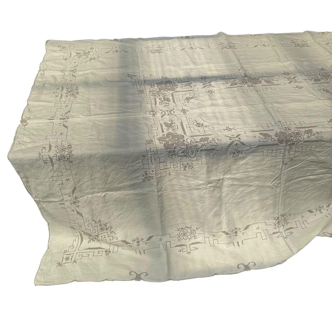 汕頭　大判　テーブルクロス　170cm×210cm