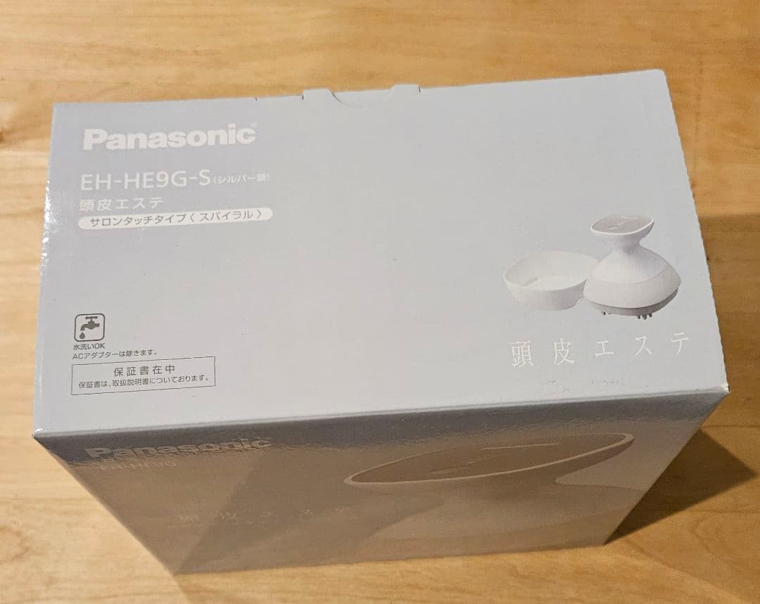 パナソニック 頭皮エステ サロンタッチタイプ　スパイラル シルバー調