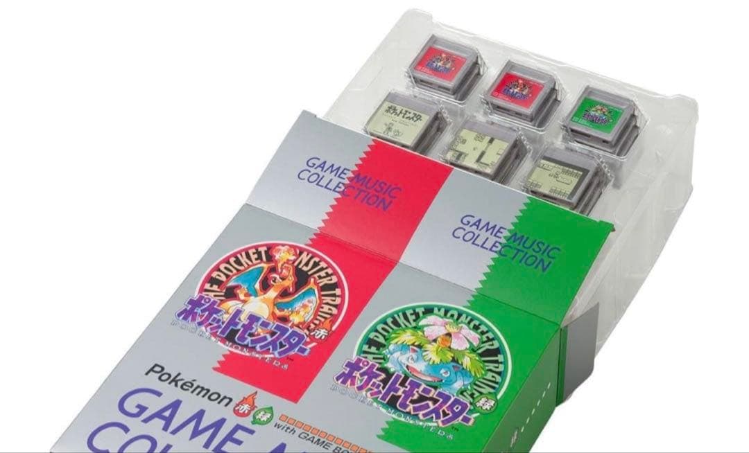 ポケモン　赤 緑 GAME MUSIC GAME BOY型さいせいマシン