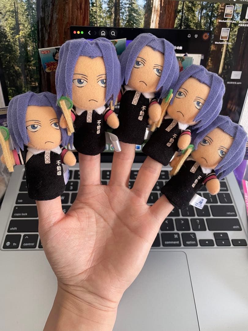 当時物 未使用 テニスの王子様　伊武深司パペット紙タグ付