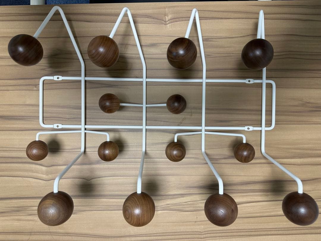 ⭐️【正規未使用品】ハーマンミラー イームズ ハングイットオール　ウォールナット