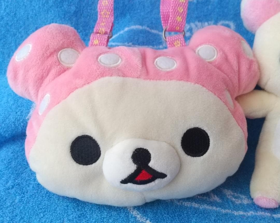 コリラックマ　ぬいぐるみポーチ　小物入れ　ケース　ポシェット