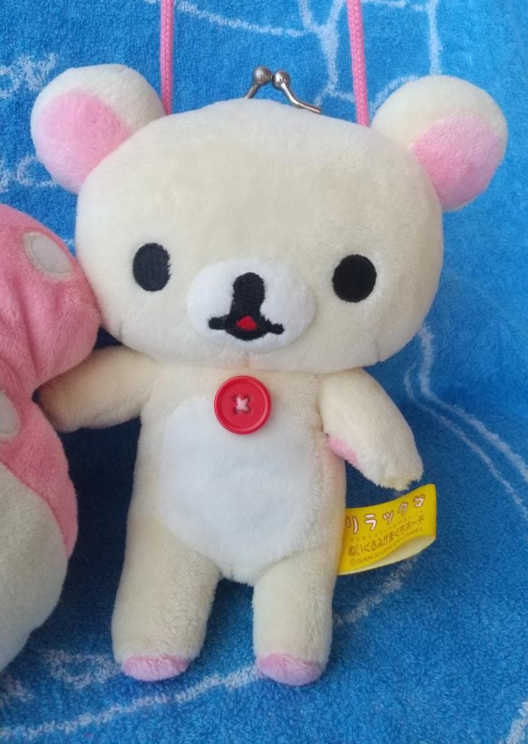 コリラックマ　ぬいぐるみポーチ　小物入れ　ケース　ポシェット