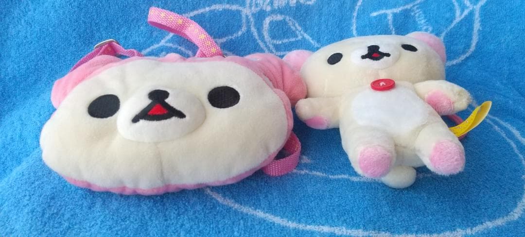 コリラックマ　ぬいぐるみポーチ　小物入れ　ケース　ポシェット