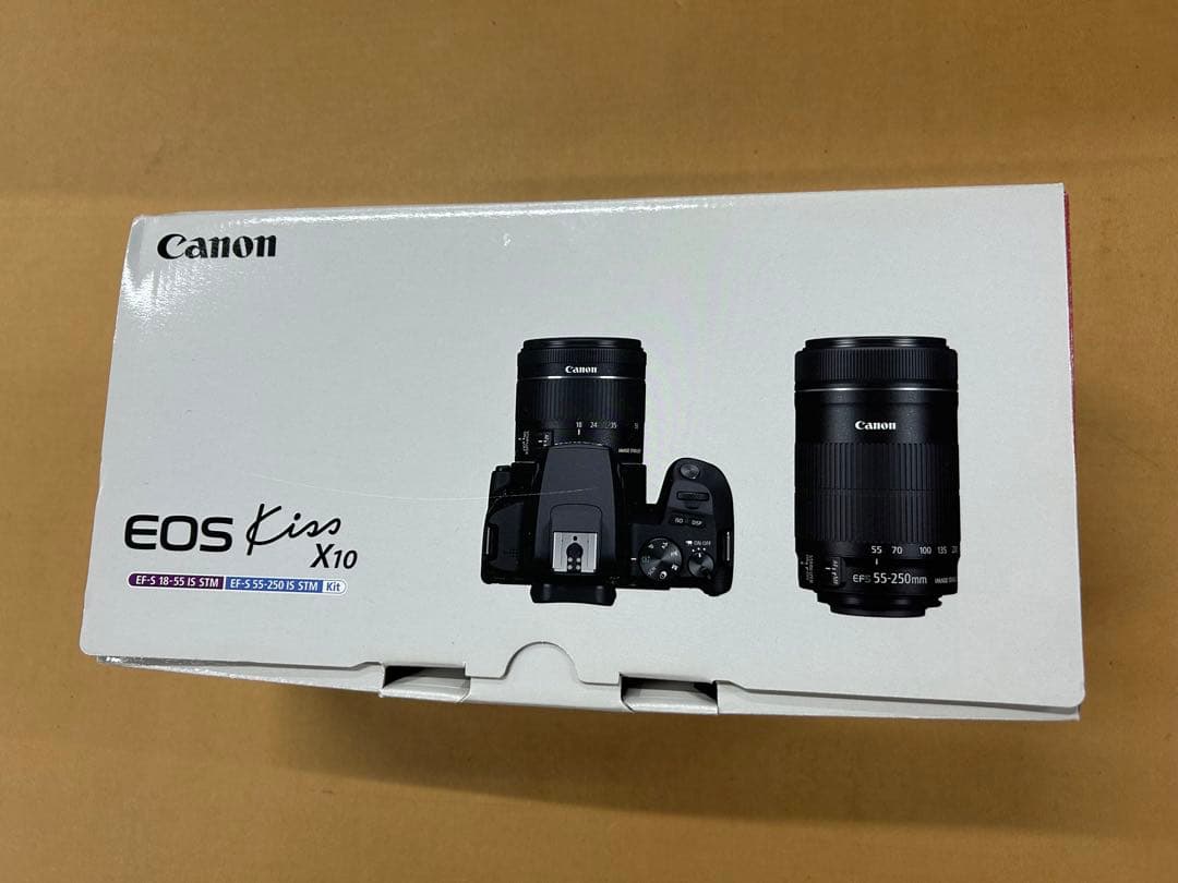 Canon EOS Kiss X10 ダブルズームキット デジタル一眼レフカメラ