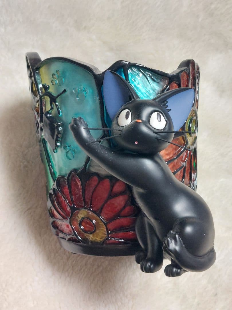 魔女の宅急便★ジオラマボックス★フラワーステンドグラス