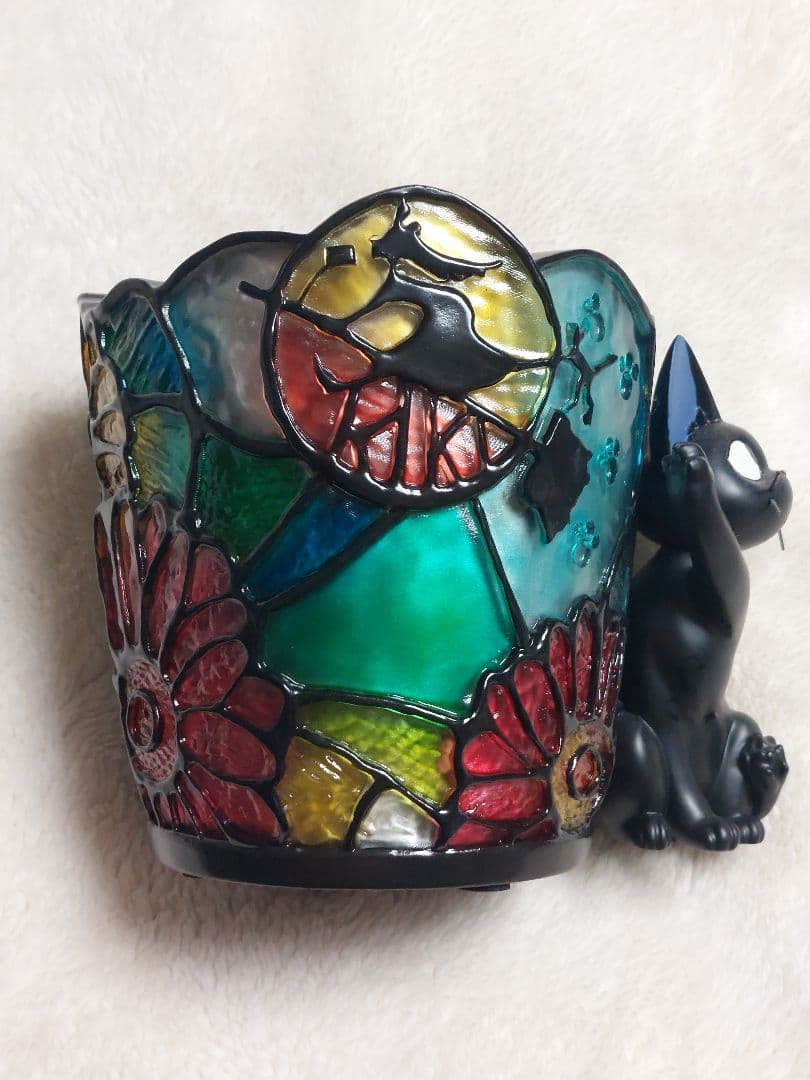 魔女の宅急便★ジオラマボックス★フラワーステンドグラス