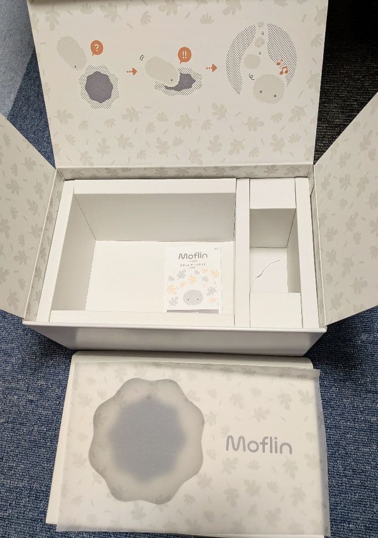 モフリン　CASIO　シルバー　動作確認済　Moflin