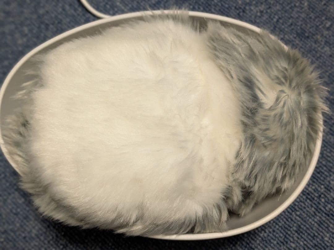 モフリン　CASIO　シルバー　動作確認済　Moflin