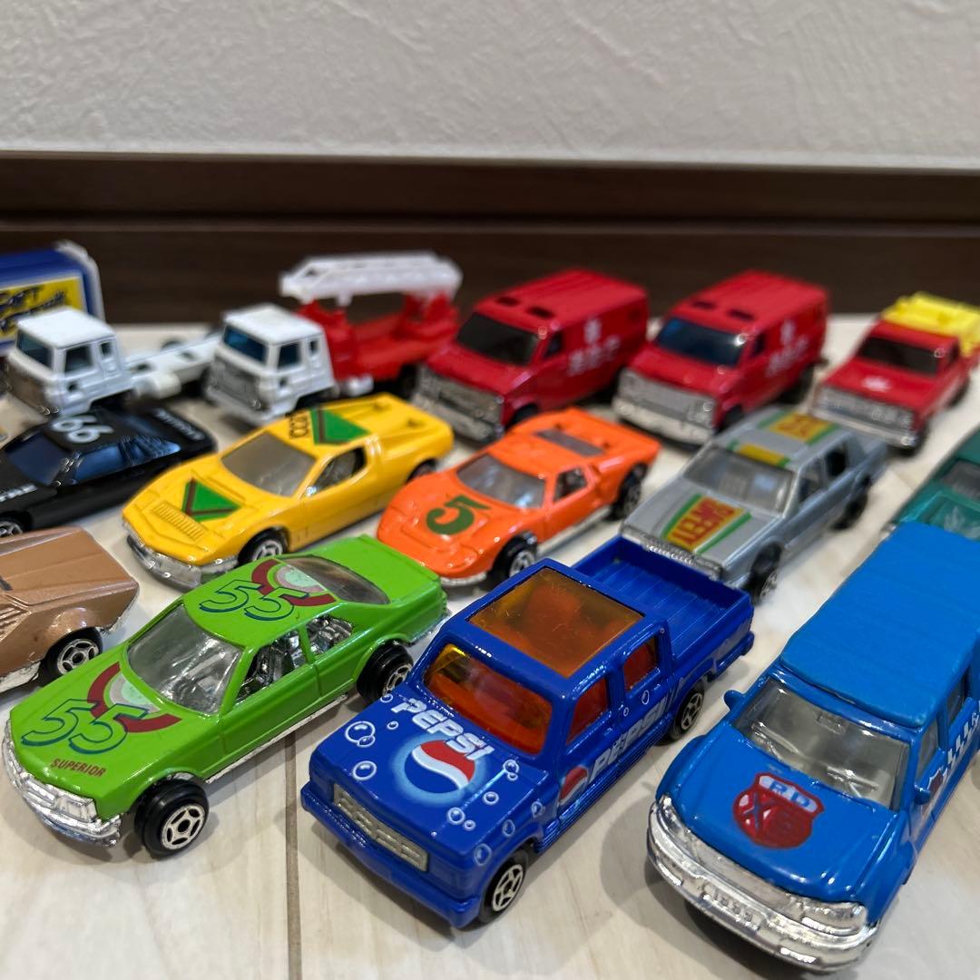ミニカー 22台セット 当時物　トミカ　ウェリー　マジョレット