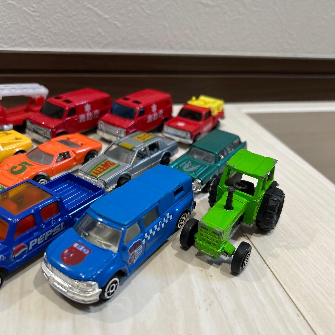 ミニカー 22台セット 当時物　トミカ　ウェリー　マジョレット
