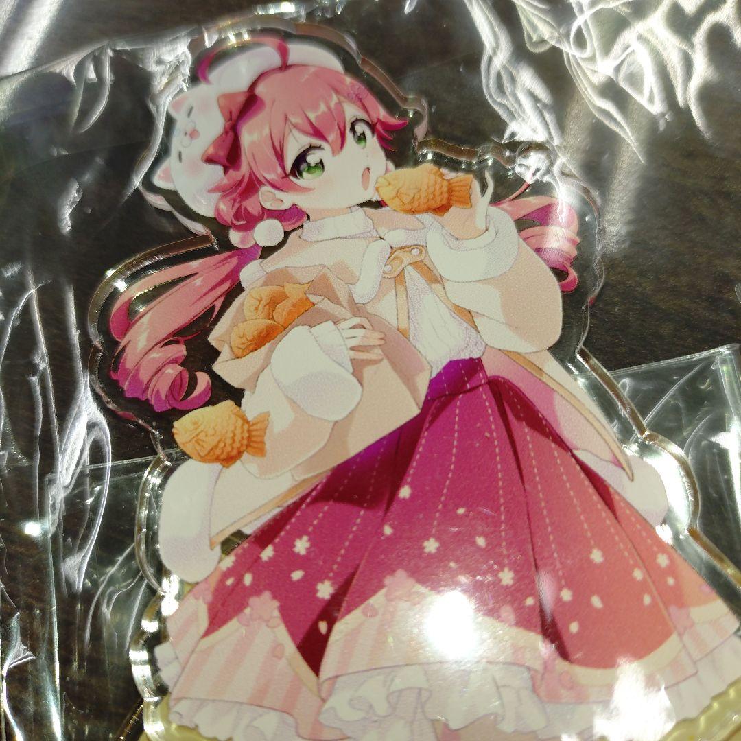 新品　さくらみこ　たい焼き　等身アクリルスタンドA