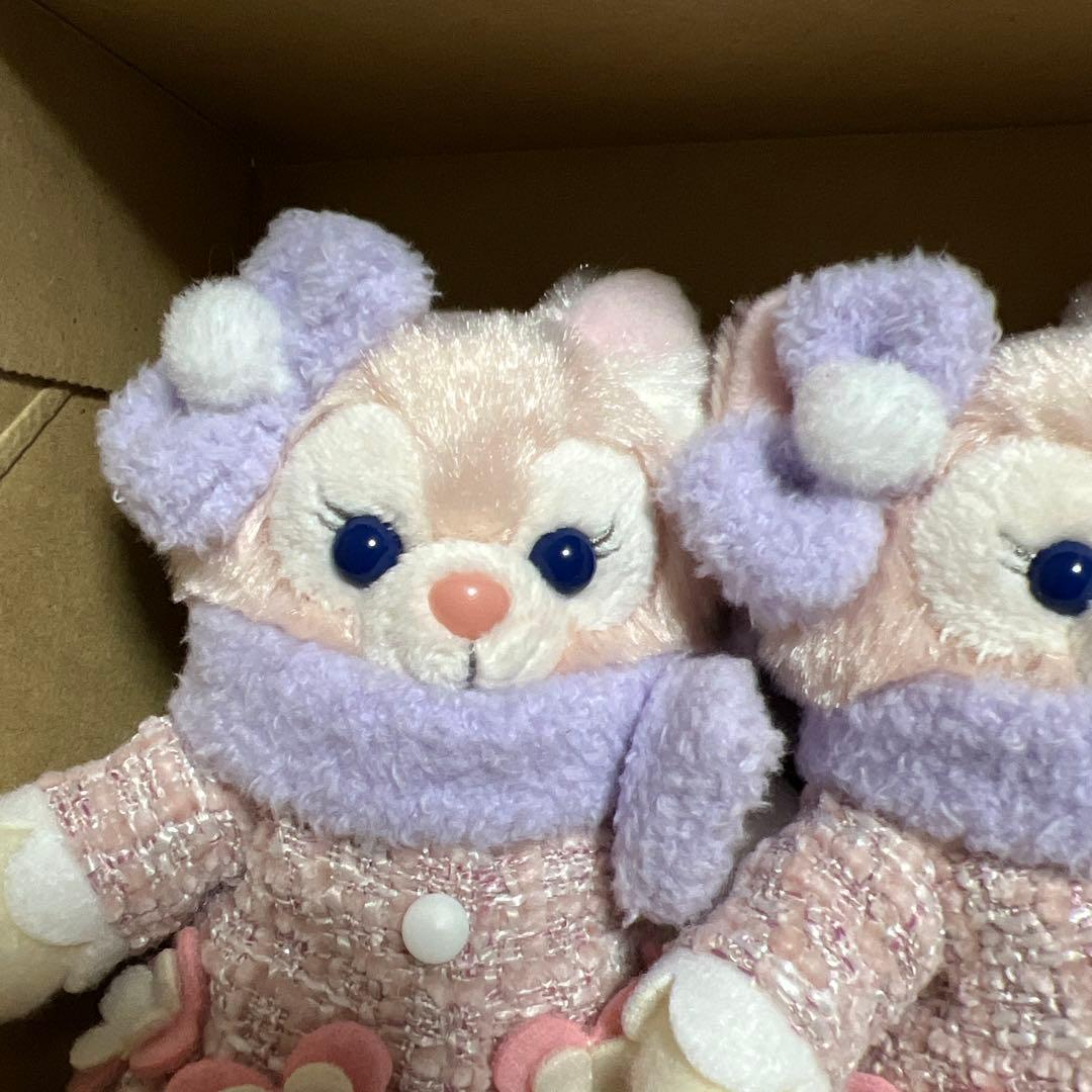 ディズニー　リーナベルちゃん　ぬいぐるみバッジ　3個セット　新品