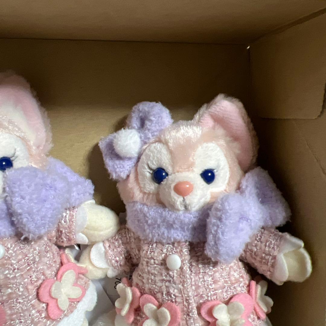 ディズニー　リーナベルちゃん　ぬいぐるみバッジ　3個セット　新品