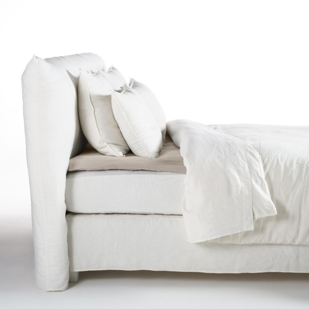 エコ認証取得フレンチリネン100%【La Redoute】シーツ　シングル