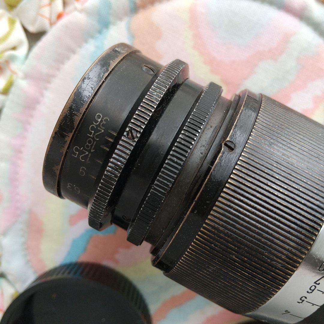 ELMAR-L 90mmF4ブラックペイント