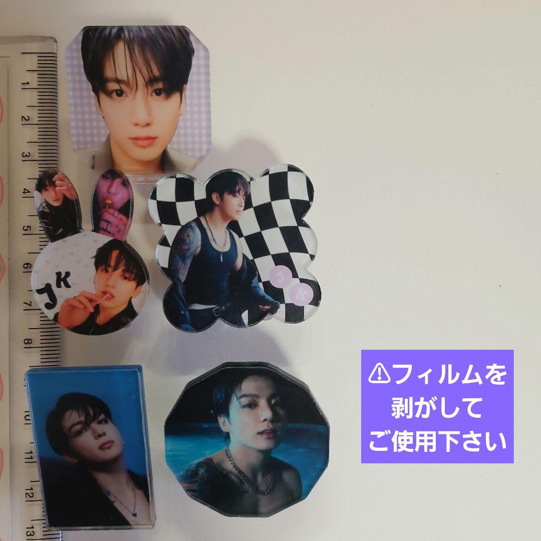 BTS JUNGKOOK アクリルクリップセット‪ おかえり祭り\(*ˊᗜˋ)ノ