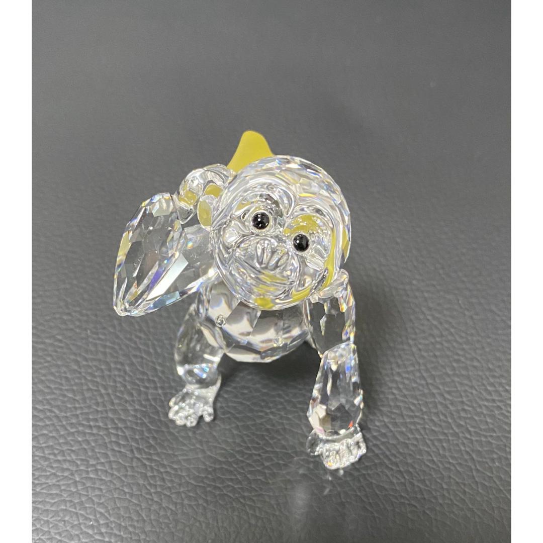 スワロフスキー Swarovski クリスタル わんぱくゴリラ 猿273394