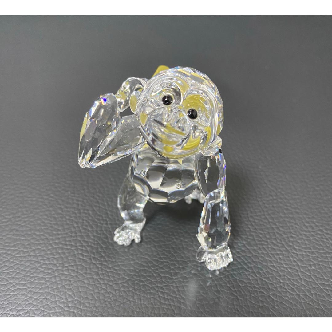 スワロフスキー Swarovski クリスタル わんぱくゴリラ 猿273394