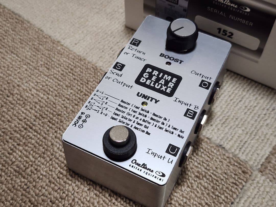 Ovaltone PRIME GEAR DELUXE ギターエフェクター