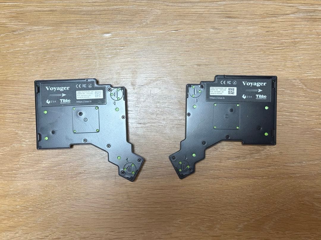 ZSA Voyager + 軸4種 + 傾斜付けキット フルセット