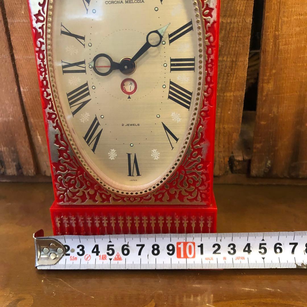 ビンテージ　SEIKO 置き時計　ゼンマイ式　希少　昭和レトロ　古道具