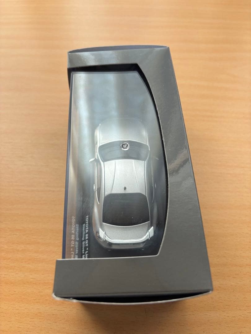 KOSHO1/43ミニカーTOYOTA 86 GT Limited シルバーM