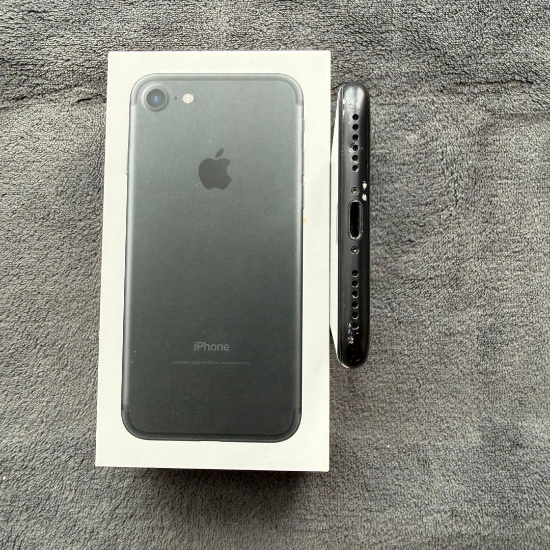 iPhone 7 128GB ブラック 黒 箱付きsimフリー