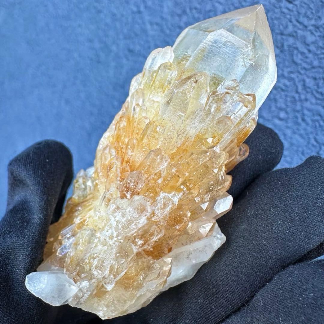 【金運】希少❗️高品質❗️超綺麗♡超強いパワーシトリン スピリットクォーツA1592