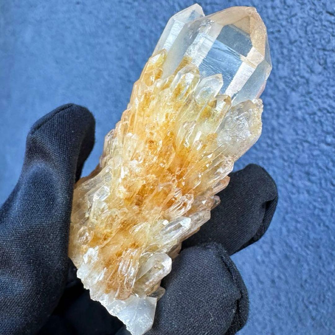 【金運】希少❗️高品質❗️超綺麗♡超強いパワーシトリン スピリットクォーツA1592