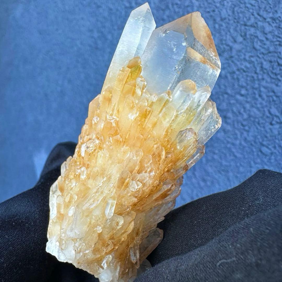 【金運】希少❗️高品質❗️超綺麗♡超強いパワーシトリン スピリットクォーツA1592