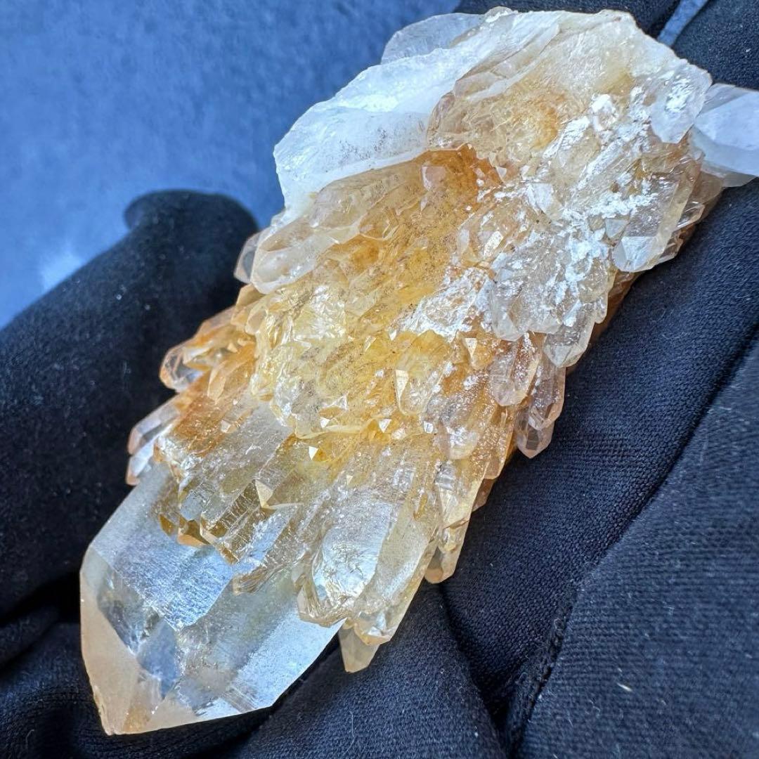 【金運】希少❗️高品質❗️超綺麗♡超強いパワーシトリン スピリットクォーツA1592