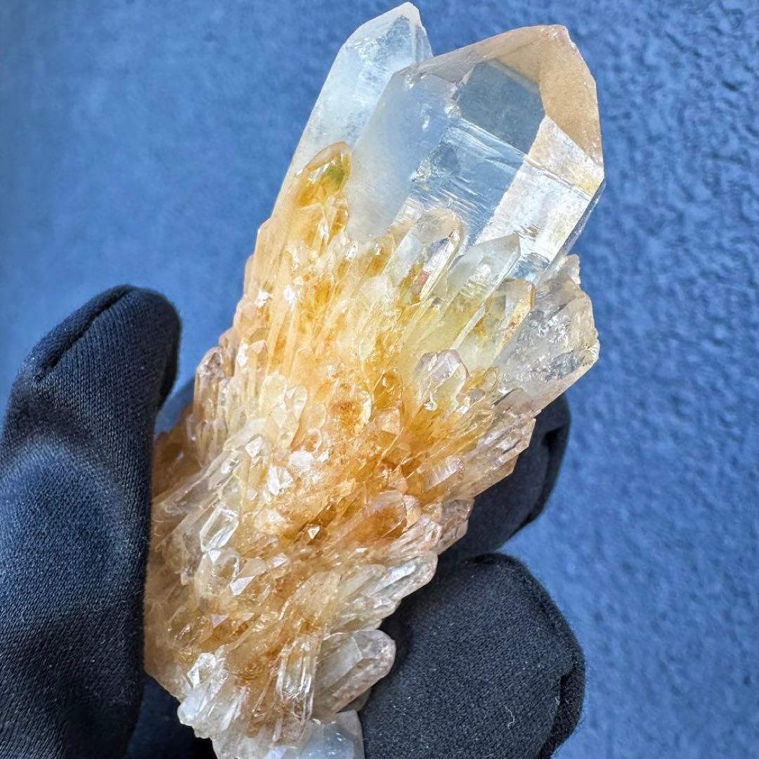 【金運】希少❗️高品質❗️超綺麗♡超強いパワーシトリン スピリットクォーツA1592