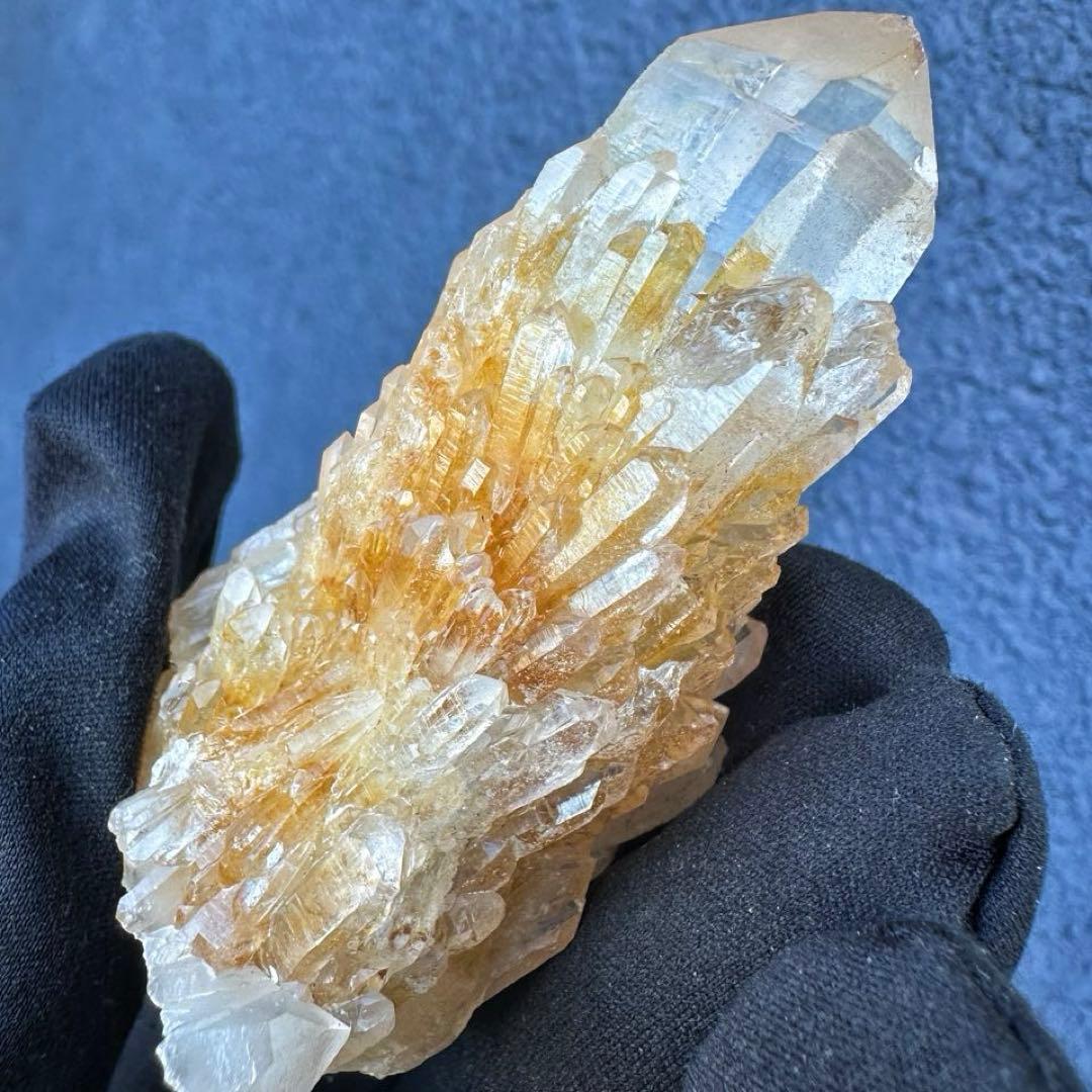 【金運】希少❗️高品質❗️超綺麗♡超強いパワーシトリン スピリットクォーツA1592