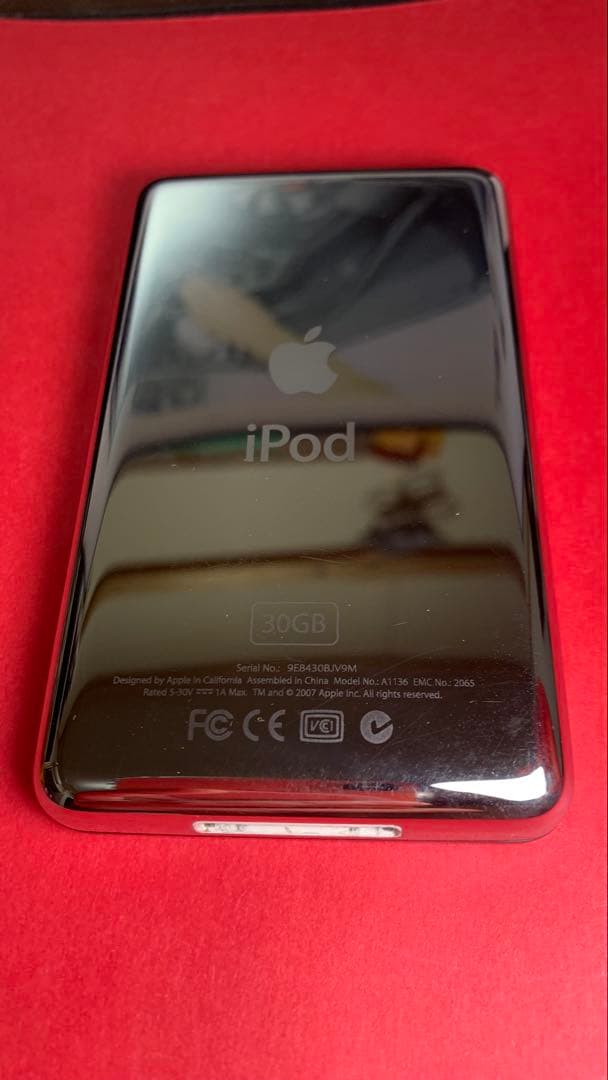 ポータブルプレーヤー Apple iPod 30GB A1136