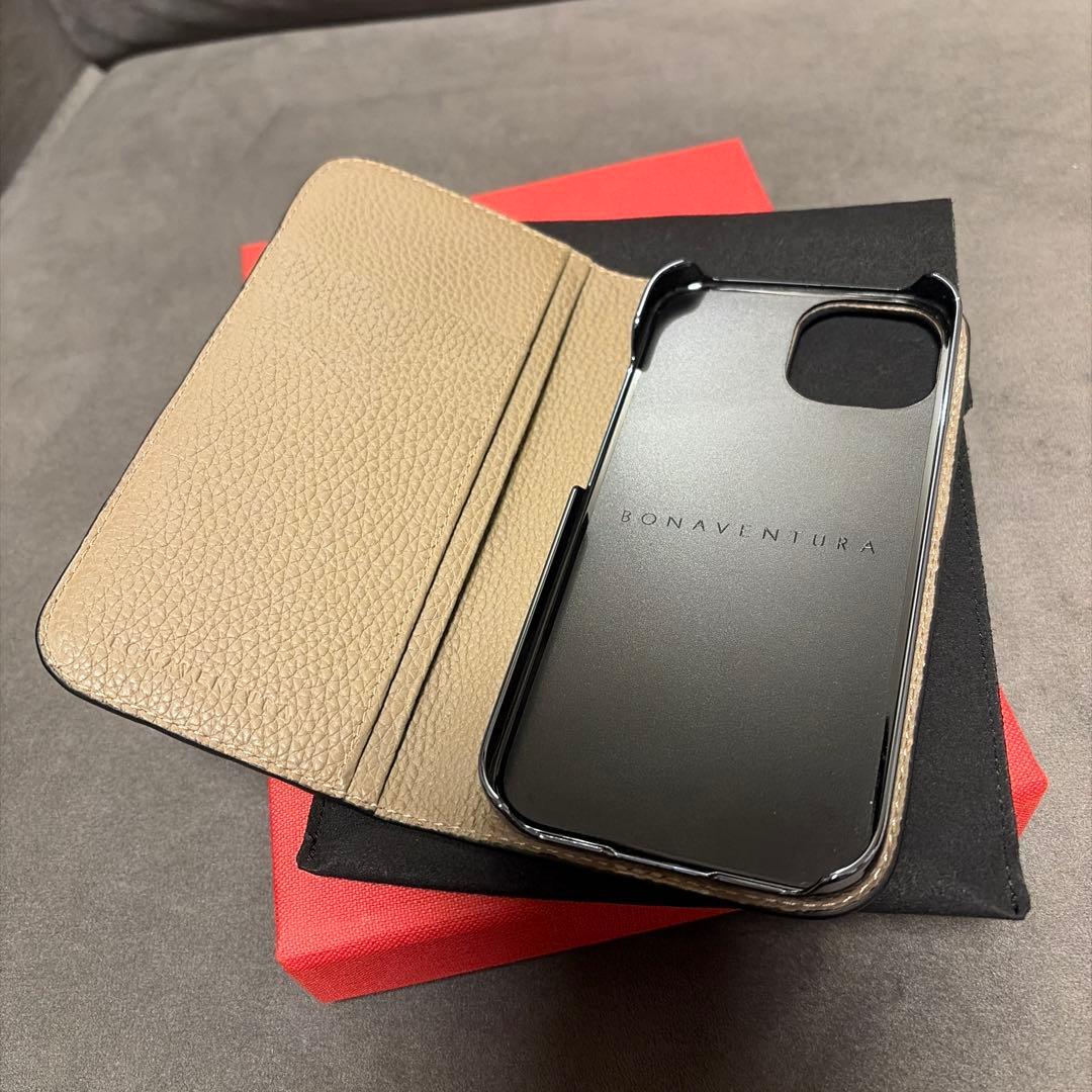 BONAVENTURA手帳型iPhone15ケース