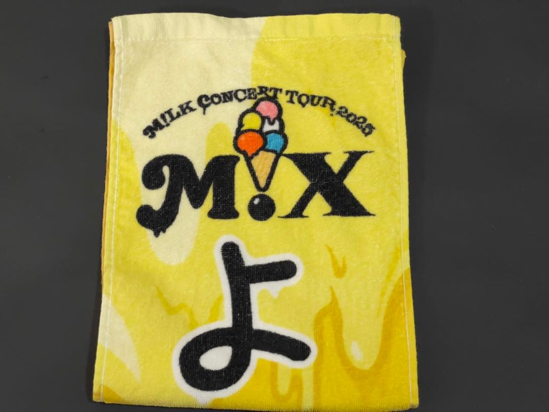 M!LK 吉田仁人 リップケース クリアミニうちわ マフラータオル 計4点セット