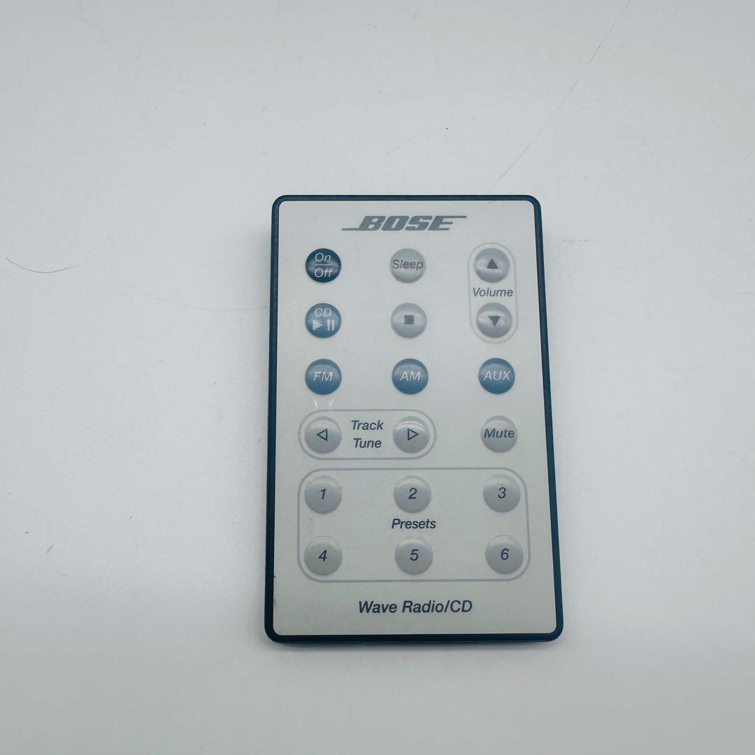 BOSE ボーズ　WAVE RADIO/CD CDプレーヤー　ラジオ　リモコン付