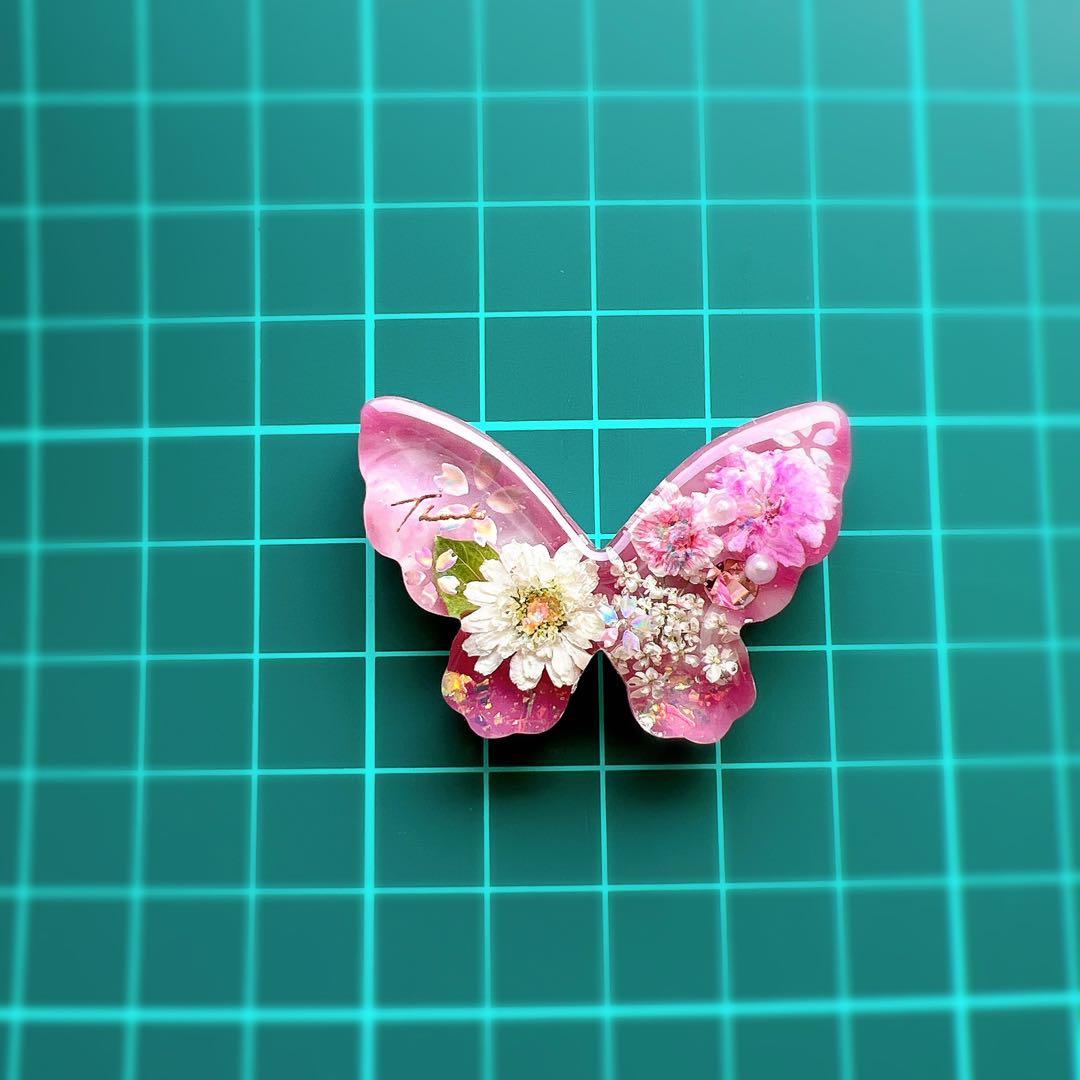 レジン ヘアゴム ドライフラワー No.922